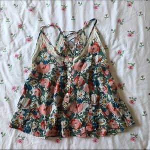Urban Outfitters Floral Tank